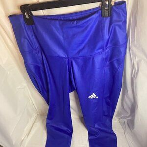 Adidas Stay in Play 7/8 Women's Leggings Blue, size 1X (NEW)
